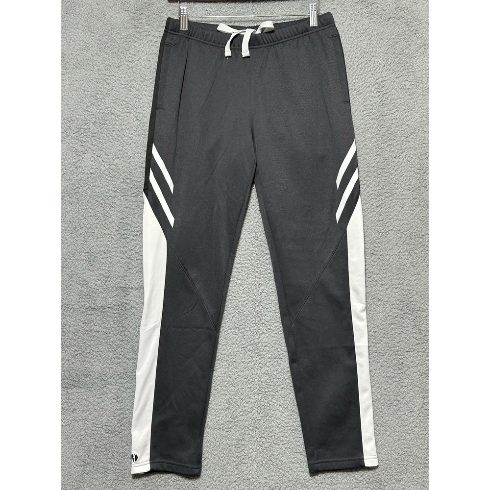 Vintage Holloway Athletic Pants Women Size S Maroon‎ Drawstring Pockets Zip Legs